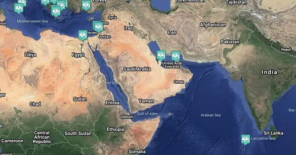 Middle Eastern Cruise Region Webcams