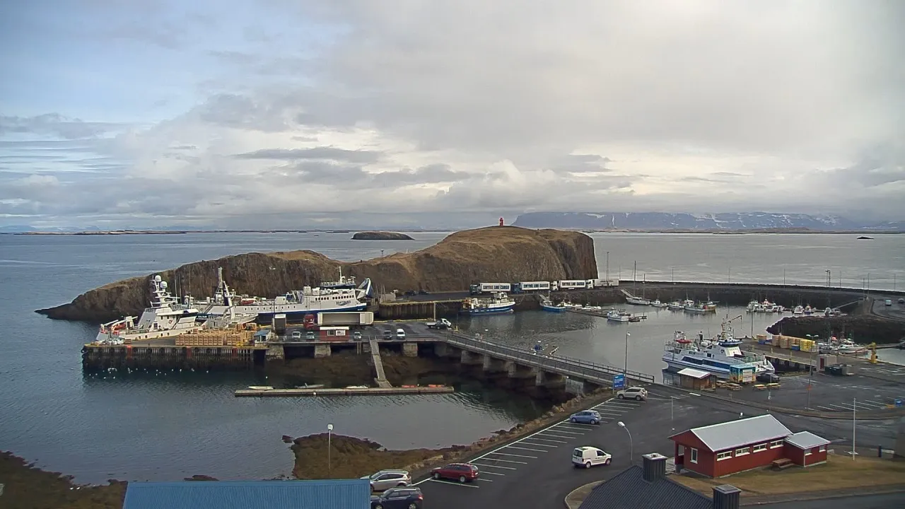Port of Stikkishólmur, Stikkishólmur, Iceland Webcam / Camera