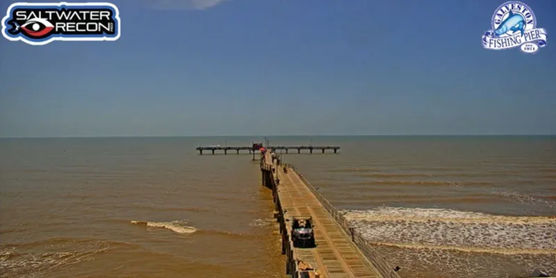 Galveston Fishing Pier, Galveston, Texas Webcam / Camera