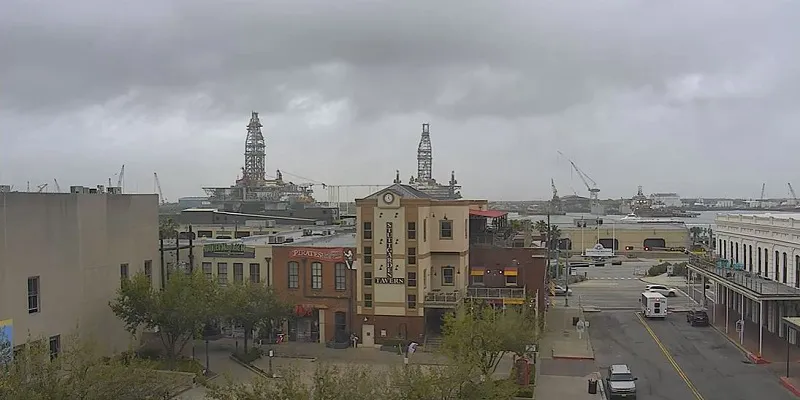 The Strand Historic District, Galveston, Texas Webcam / Camera