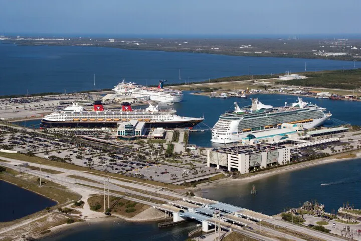 Cruise Port, Port Canaveral, Florida Webcam / Camera