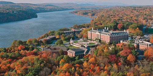 Aerial view of the Hype Park, New York