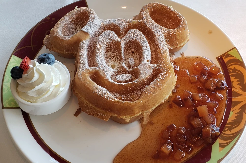 Mickey Waffles Recipe - Disney Cruise Line