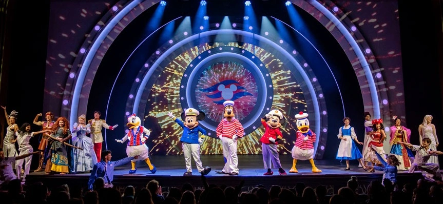 Disney Cruise Line live entertainment