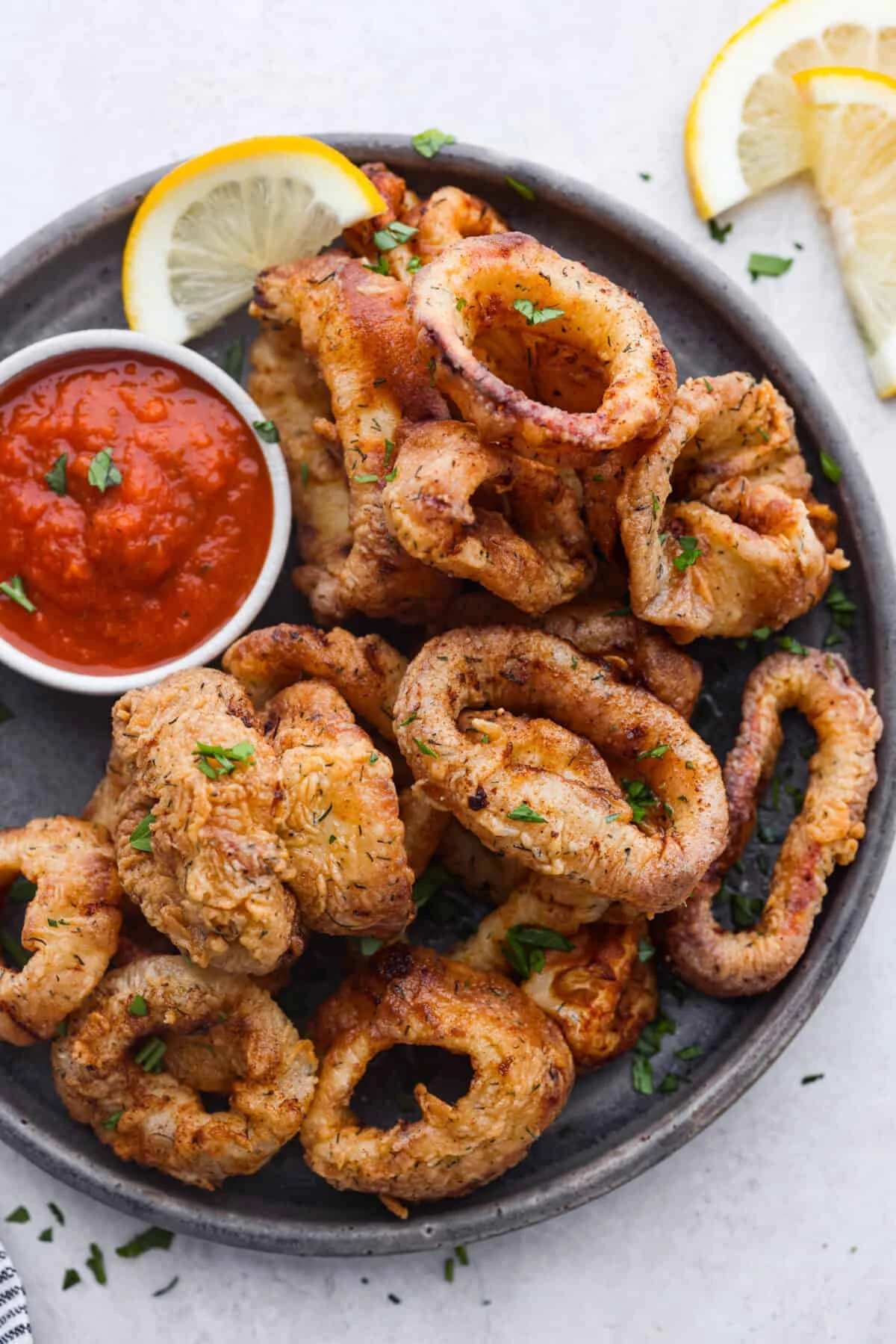 Crispy Fried Calamari with Marinara Sauce Recipe - Norwegian Cruise Line