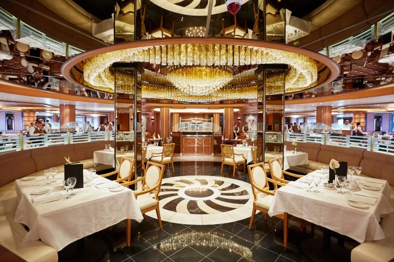 Dining aboard Princess Cruises