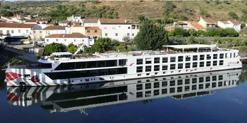 Live real-time river cruise ship tracking of A-ROSA Alva from A-ROSA Cruises