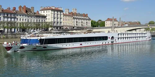 Live real-time river cruise ship tracking of A-ROSA Luna from A-ROSA Cruises