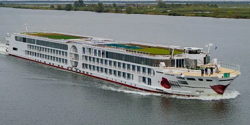 Live real-time river cruise ship tracking of A-ROSA Sena from A-ROSA Cruises