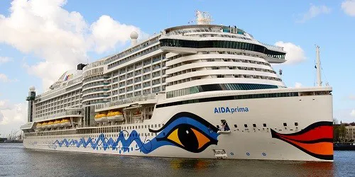 AIDAprima Cruise Ship