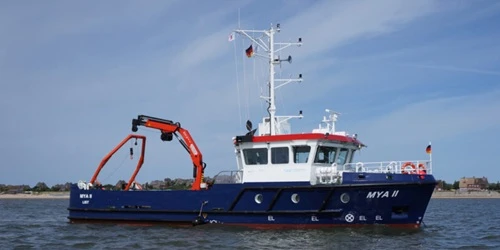 Live real-time research ship tracking of Mya II from Alfred Wegener Institute