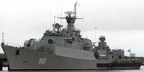 Live real-time military ship tracking of Mourad Rais from Algerian National Navy