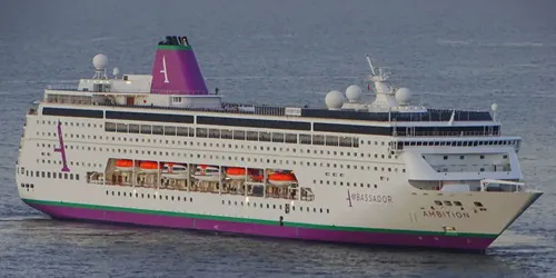 Live real-time ocean cruise ship tracking of Ambition from Ambassador Cruise Line
