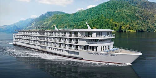 Live real-time river cruise ship tracking of American Grace from American Cruise Lines