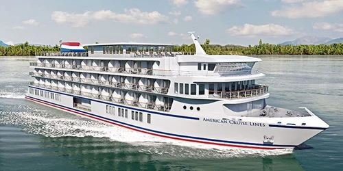 Live real-time river cruise ship tracking of American Mariner from American Cruise Lines