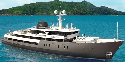Live real-time ocean cruise ship tracking of Aqua Blu from Aqua Expeditions