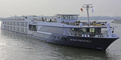Live real-time river cruise ship tracking of Avalon Artistry II from Avalon Waterways