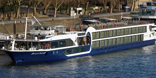 Live real-time river cruise ship tracking of Avalon Poetry II from Avalon Waterways