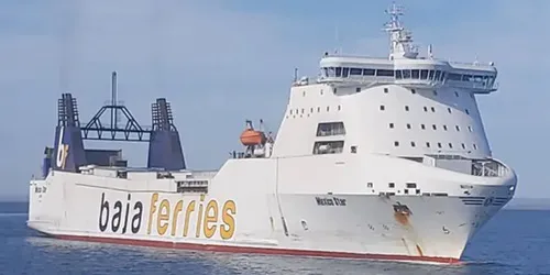 Live real-time cruise ferry tracking of México Star from Baja Ferries