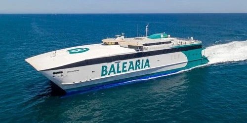 Live real-time cruise ferry tracking of Cecilia Payne from Baleària