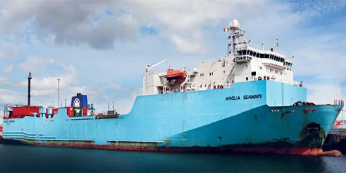 Live real-time cruise ferry tracking of Blue Carrier 1 from Blue Star Ferries