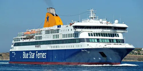 Blue Star Delos Real-Time Cruise Ship Tracking