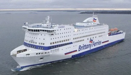 Live real-time cruise ferry tracking of Armorique from Brittany Ferries