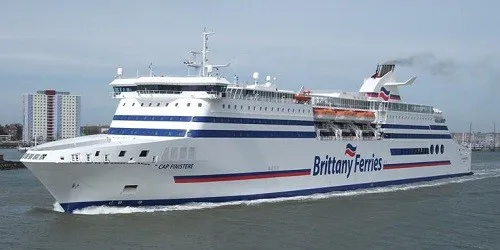 Live real-time cruise ferry tracking of Cap Finistère from Brittany Ferries
