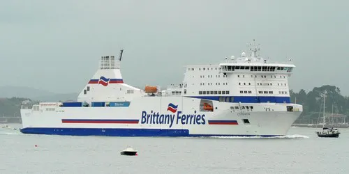 Live real-time cruise ferry tracking of Cotentin from Brittany Ferries