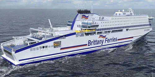 Live real-time cruise ferry tracking of Honfleur from Brittany Ferries