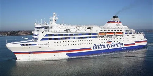 Live real-time cruise ferry tracking of Normandie from Brittany Ferries