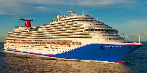 Live real-time ocean cruise ship tracking of Carnival Dream from Carnival Cruise Line