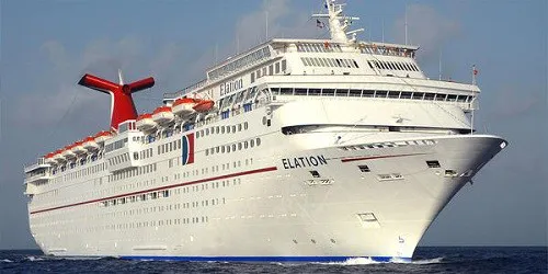 Live real-time ocean cruise ship tracking of Carnival Elation from Carnival Cruise Line