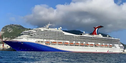 Live real-time ocean cruise ship tracking of Carnival Glory from Carnival Cruise Line