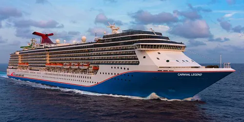 Live real-time ocean cruise ship tracking of Carnival Legend from Carnival Cruise Line