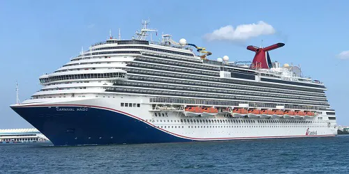 Live real-time ocean cruise ship tracking of Carnival Magic from Carnival Cruise Line