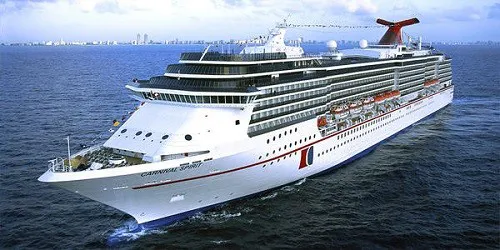 Live real-time ocean cruise ship tracking of Carnival Spirit from Carnival Cruise Line