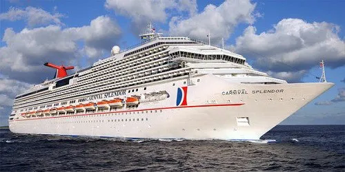 Live real-time ocean cruise ship tracking of Carnival Splendor from Carnival Cruise Line