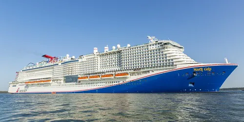 Live real-time ocean cruise ship tracking of Mardi Gras from Carnival Cruise Line