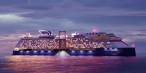 Live real-time ocean cruise ship tracking of Celebrity Beyond from Celebrity Cruises