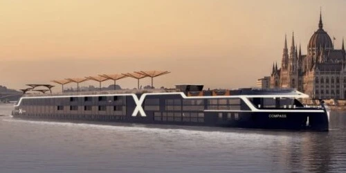 Live real-time river cruise ship tracking of Celebrity Compass from Celebrity Cruises