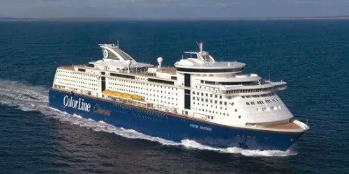 Live real-time cruise ferry tracking of Color Fantasy from Color Line