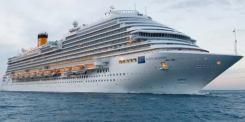 Live real-time ocean cruise ship tracking of Costa Diadema from Costa Cruises