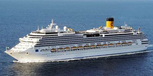 Live real-time ocean cruise ship tracking of Costa Fascinosa from Costa Cruises