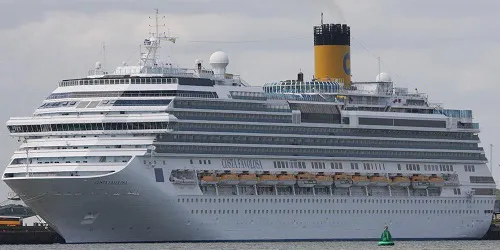 Live real-time ocean cruise ship tracking of Costa Favolosa from Costa Cruises