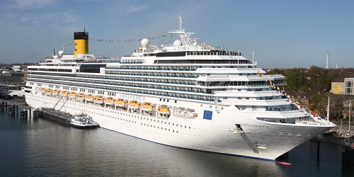 Live real-time ocean cruise ship tracking of Costa Pacifica from Costa Cruises