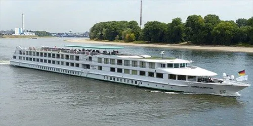 Live real-time river cruise ship tracking of Gérard Schmitter from CroisiEurope