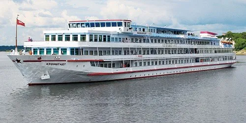 Live real-time river cruise ship tracking of Kronstadt from CroisiEurope