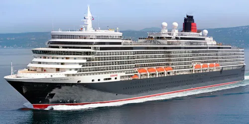 Live real-time ocean cruise ship tracking of Queen Elizabeth from Cunard Cruise Line