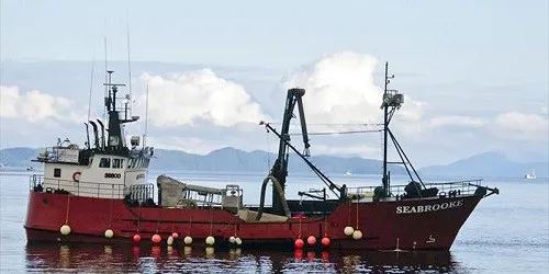 Live real-time iconic ship tracking of Seabrooke from Deadliest Catch (TV)